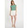 Morgan gestreept T-shirt groen