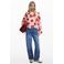 Desigual top ecru crochet