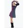 Desigual korte jurk paars
