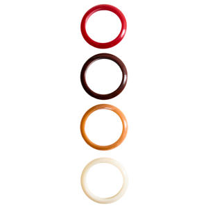 armband - multi (set van 4)