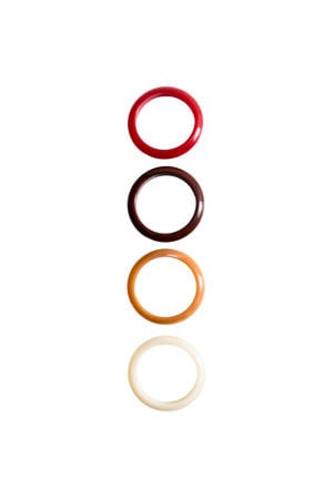 armband - multi (set van 4)