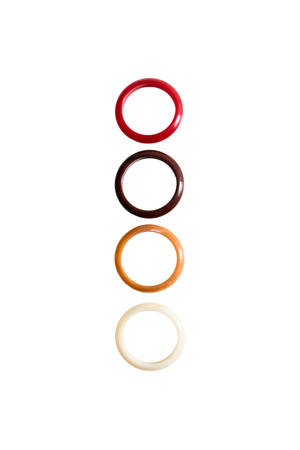 armband - multi (set van 4)