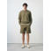 Mango Man regular sweatshort groen