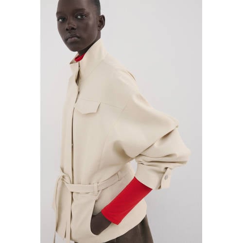 Mango jasje beige afbeelding