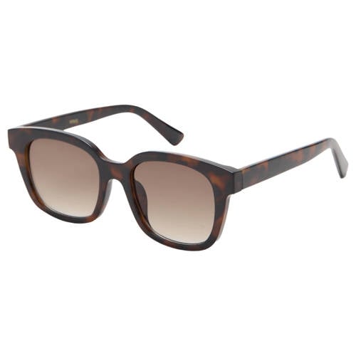 Mango zonnebril met tortoise print donkerbruin afbeelding