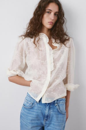 blouse ecru