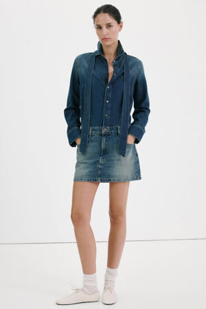 blousejurk medium blue denim