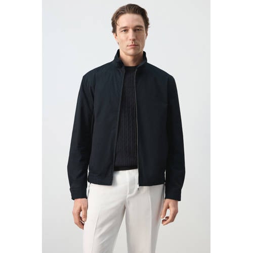 Mango Man zomerjas donkerblauw afbeelding