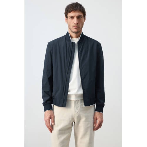 Mango Man zomerjas donkerblauw afbeelding