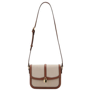 crossbody tas beige
