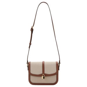 crossbody tas beige