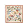 Mango sjaal met bloemenprint beige/multi