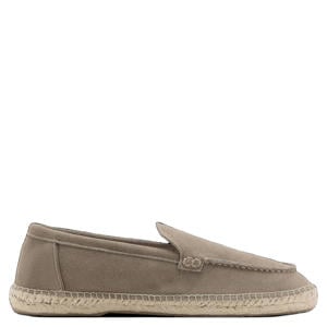 suede espadrilles middenbruin