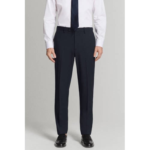 Mango Man slim pantalon donkerblauw afbeelding