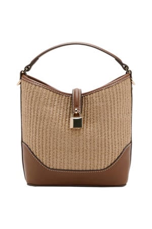 crossbody tas bruin