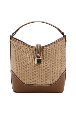 crossbody tas bruin