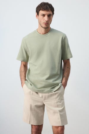 regular T-shirt groen