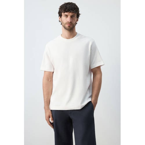 Mango Man regular T-shirt wit afbeelding