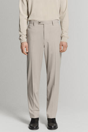 slim pantalon beige