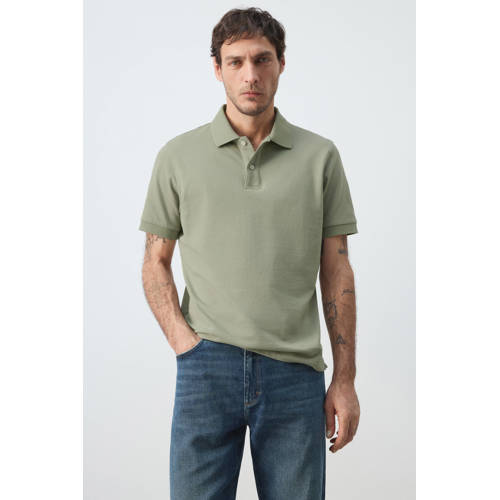 Mango Man regular polo afbeelding