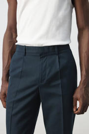 thumbnail: Mango Man slim pantalon donkerblauw