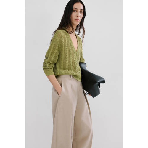 Mango vest groen afbeelding