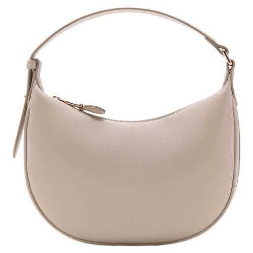 Mango schoudertas beige afbeelding