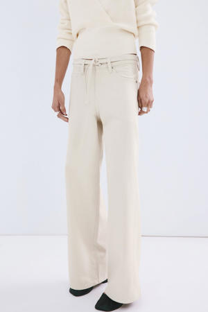 wide leg jeans ecru