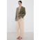 Mango regular blazer groen