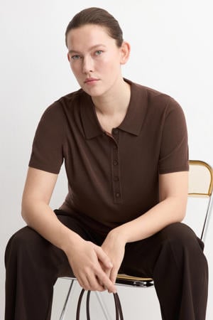 polo donkerbruin