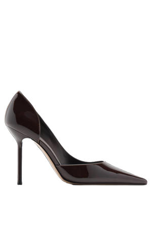 lak pumps bordeaux