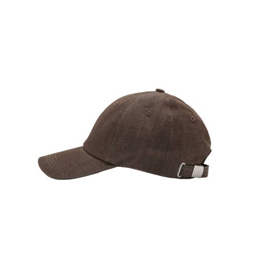 Mango denim pet donkerbruin afbeelding