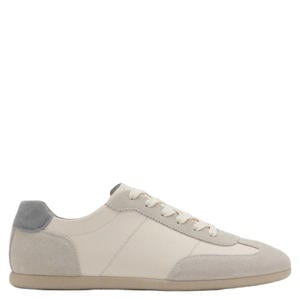 leren sneakers ecru