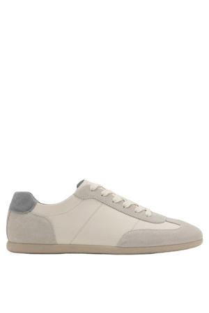 leren sneakers ecru