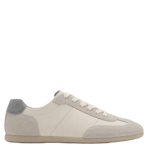 Mango Man leren sneakers ecru afbeelding