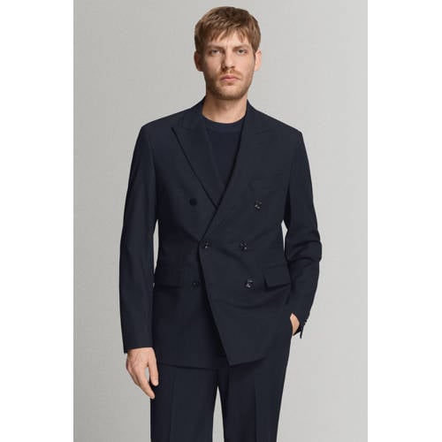 Mango Man colbert donkerblauw afbeelding
