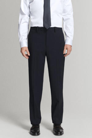 regular pantalon donkerblauw