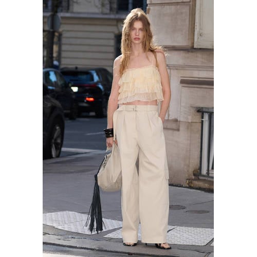 Mango top beige afbeelding
