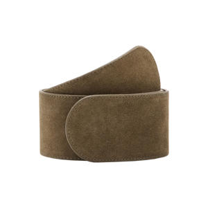 suede tailleriem kaki