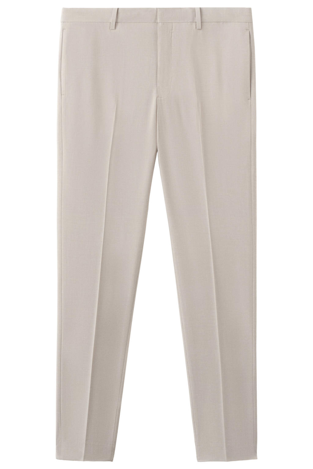 Mango Man super slim pantalon beige