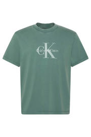thumbnail: CALVIN KLEIN JEANS slim T-shirt donkergroen
