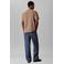 CALVIN KLEIN JEANS relaxed fit T-shirt met print - taupe