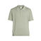 Calvin Klein regular polo fijn gebreid lichtgroen