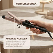 thumbnail: Carmen  Krultang met klem - 25 mm - CCT2520B