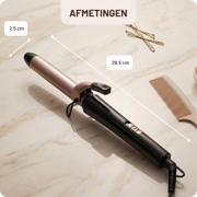 thumbnail: Carmen  Krultang met klem - 25 mm - CCT2520B
