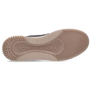 thumbnail: Scotch & Soda leren sneaker met meerkleurige accenten zwart