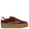 Scotch & Soda Minny suede sneakers donkerbruin