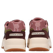 thumbnail: Scotch & Soda Celest suede sneakers chunky aubergine