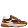 Scotch & Soda Celest suede sneakers chunky oker
