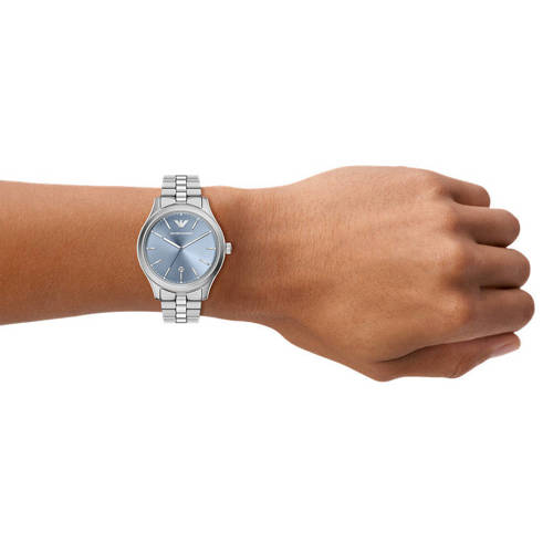 Emporio Armani horloge AR11748 zilverkleurig afbeelding